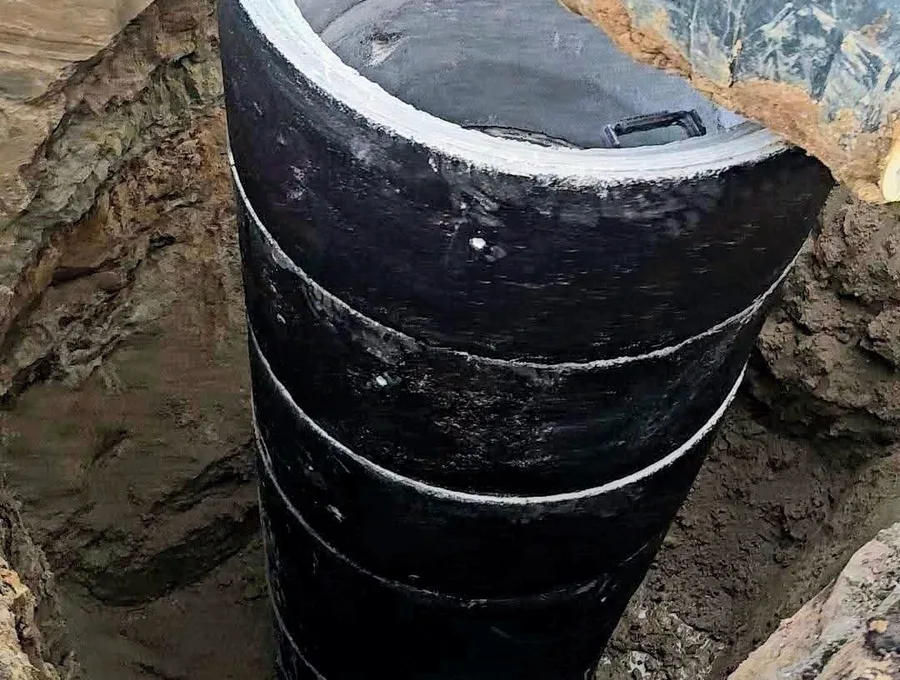 MONTAŻ STUDNI Z KRĘGÓW BETONOWYCH