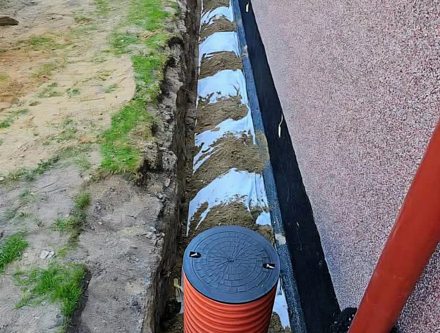 DRENAŻ OPASKOWY BUDYNKU